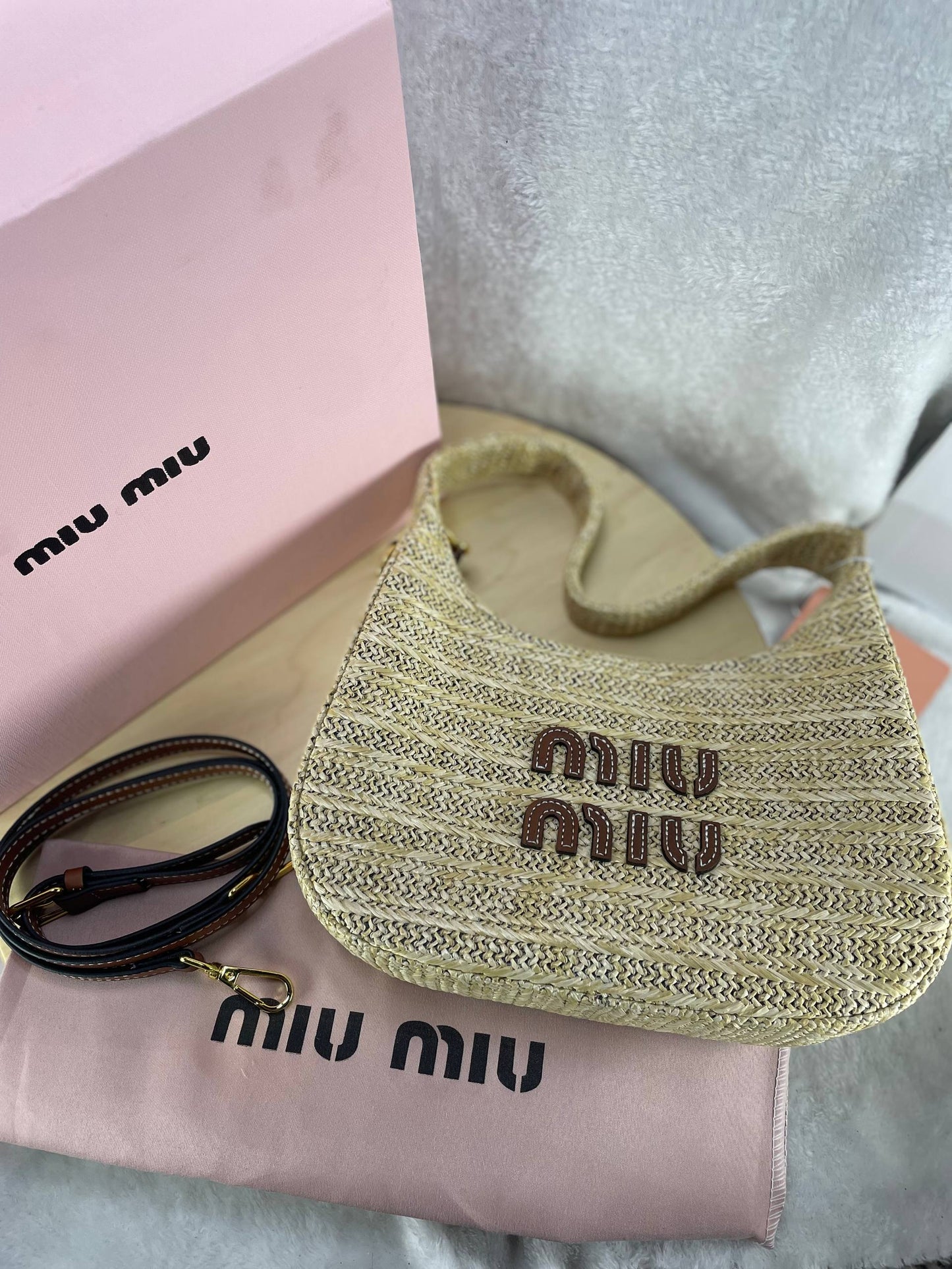 MIU MIU – Sac en Osier