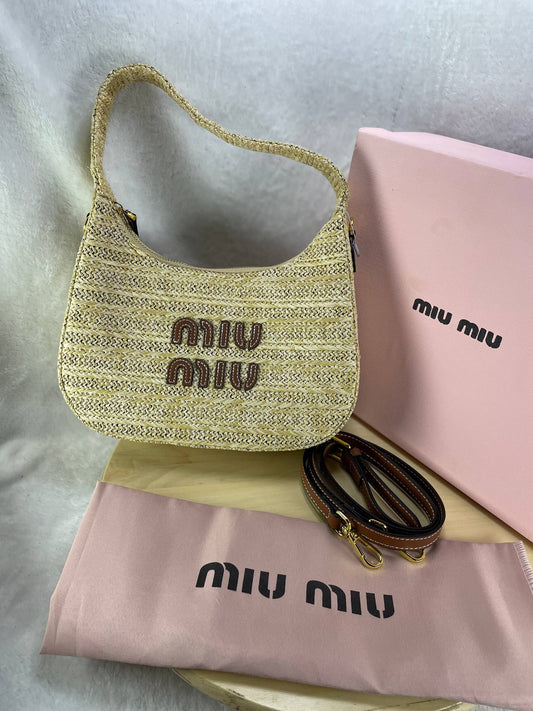MIU MIU – Sac en Osier