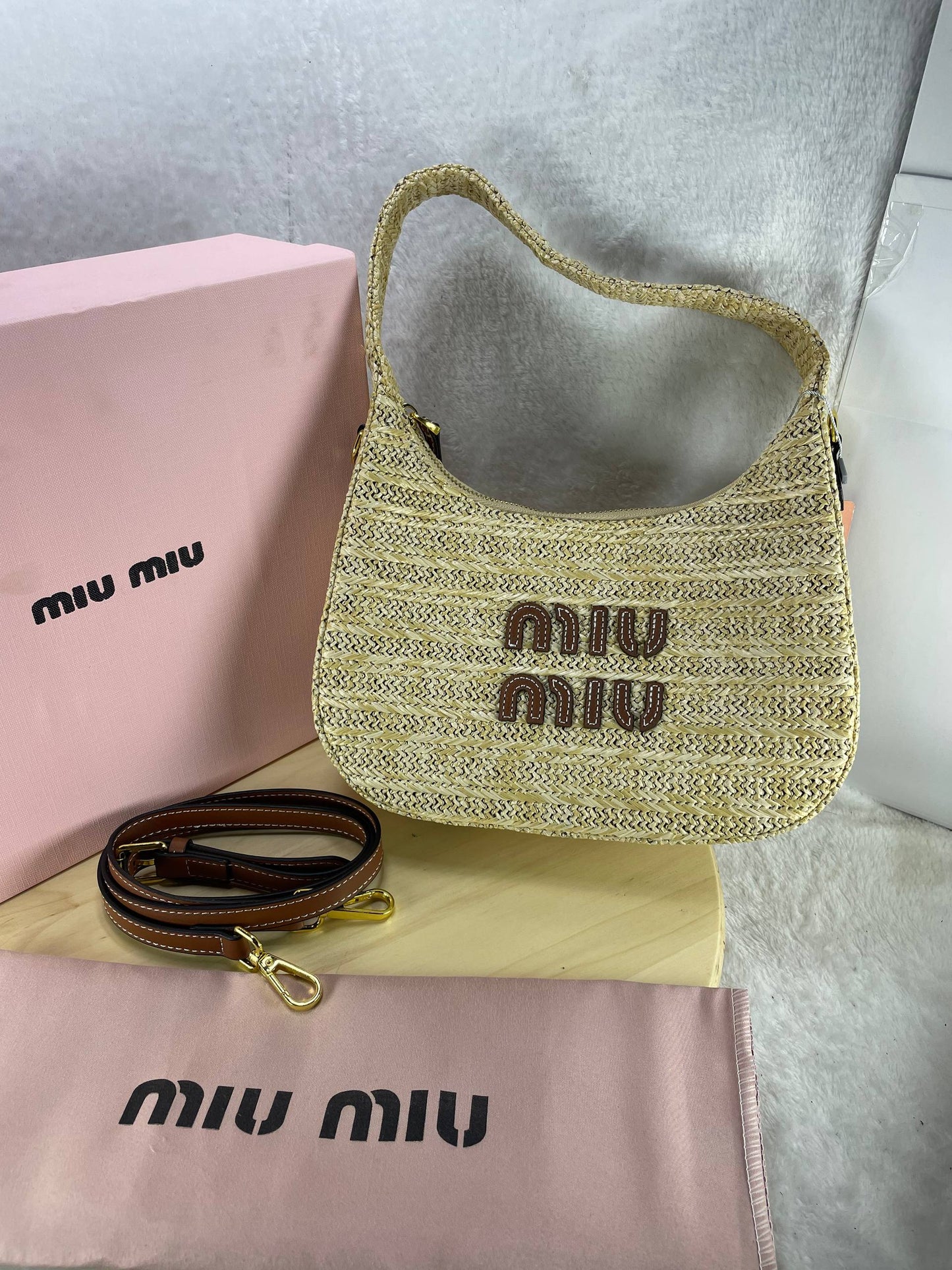 MIU MIU – Sac en Osier