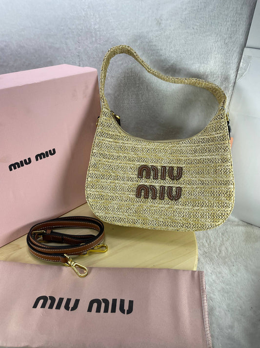 MIU MIU – Sac en Osier