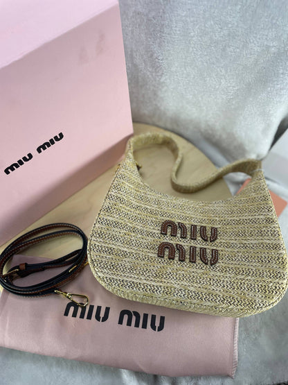 MIU MIU – Sac en Osier