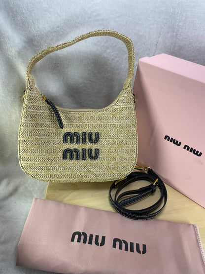 MIU MIU – Sac en Osier