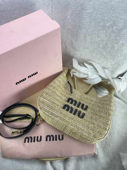 MIU MIU – Sac en Osier