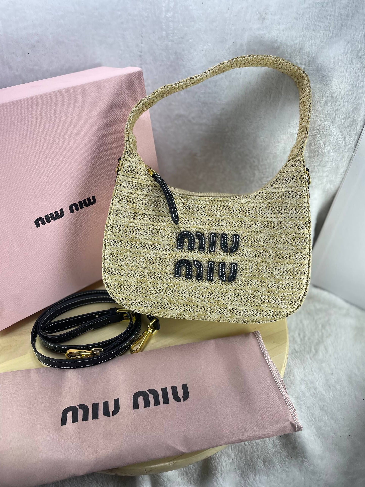 MIU MIU – Sac en Osier