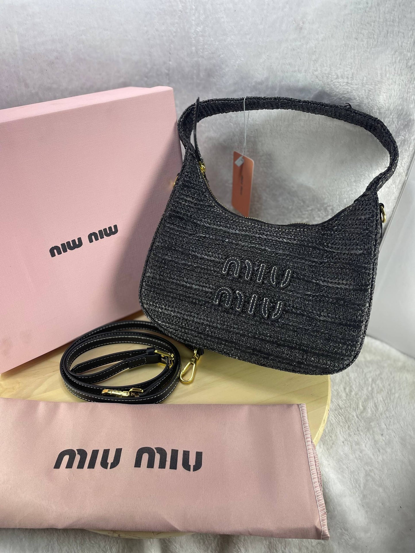 MIU MIU – Sac en Osier